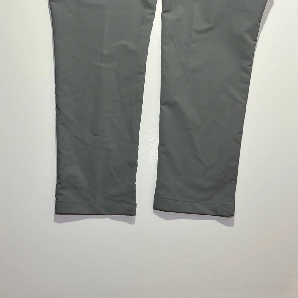 Men’s Banana Republic Performance Chino Straight Leg Pants, 38x32, Gray